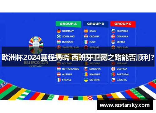 欧洲杯2024赛程揭晓 西班牙卫冕之路能否顺利？